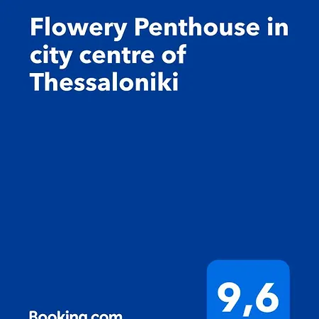Flowery Penthouse In Centre Of Apartman
